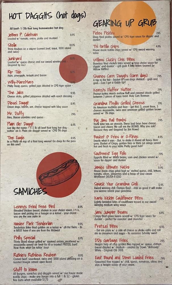 Christy's Pub Grub Menu image 3